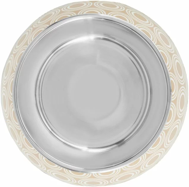 Frisco Circle Design Stainless Steel Dog & Cat Bowl 7 Frisco Circle Design Stainless Steel Dog & Cat Bowl - Image 5