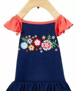 Frisco Embroidered Floral Dog & Cat Dress -Pet Food Gear Shop 312128 PT3. SY630 V1644423417