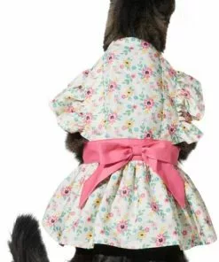 Frisco Dainty Pink Floral Dog & Cat Dress -Pet Food Gear Shop 312136 PT2. SY630 V1644530332