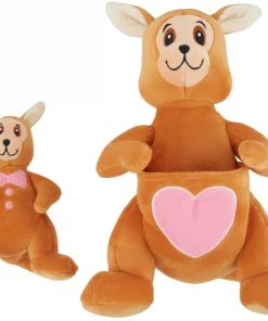 Frisco Kangaroo & Joey Plush Squeaky Dog Toy, 2 count 8 Frisco Kangaroo & Joey Plush Squeaky Dog Toy, 2 count -Pet Food Gear Shop 312899 PT2. SY630 V1641836533