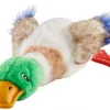 Frisco Fur Really Real Mallard Plush Squeaky Dog Toy