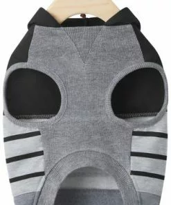 Frisco Gray Striped Dog & Cat Hoodie 13 Frisco Gray Striped Dog & Cat Hoodie -Pet Food Gear Shop 317304 PT5. SY630 V1646437937