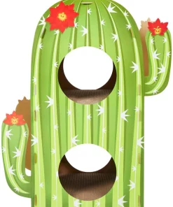 Frisco Cactus Cardboard Cat House, 2-Story -Pet Food Gear Shop 317725 PT2. SY630 V1642088701