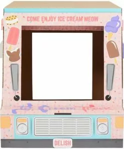 Frisco Ice Cream Truck Cardboard Cat House, 2-Story 8 Frisco Ice Cream Truck Cardboard Cat House, 2-Story -Pet Food Gear Shop 317729 PT2. SY630 V1642088379