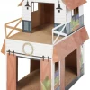 Frisco Farmhouse Cardboard Cat House, 2-Story -Pet Food Gear Shop 317733 MAIN. SY630 V1642086290