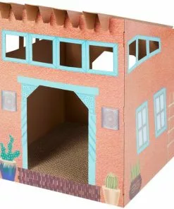 Frisco Southwestern House Cardboard Cat House