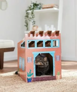 Frisco Southwestern House Cardboard Cat House -Pet Food Gear Shop 317739 PT3. SY630 V1642099125