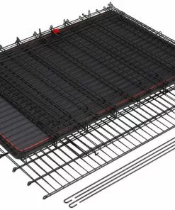 Frisco XX-Large Heavy Duty Enhanced Lock Double Door Wire Dog Crate, Fold & Carry Wire Dog Crate & Mat Kit, 54" -Pet Food Gear Shop 318116 PT3. SY630 V1634154738