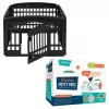 Frisco 4-Panel Plastic Exercise Playpen, Black + Dog Training & Potty Pads, 22 x 23-in, 150 count, Unscented 2 Frisco 4-Panel Plastic Exercise Playpen, Black + Dog Training & Potty Pads, 22 x 23-in, 150 count, Unscented -Pet Food Gear Shop 318956 MAIN. SY630 V1630364515