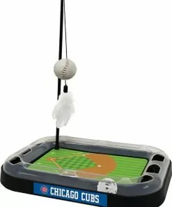 Frisco||Pets First Frisco Baseball Bear Plush and Crinkle Kicker Toy + Pets First Chicago Cubs Baseball Cat Scratcher Toy with Catnip -Pet Food Gear Shop 318986 PT4. SY630 V1630364202