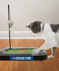 Frisco||Pets First Frisco Baseball Bear Plush and Crinkle Kicker Toy + Pets First Chicago Cubs Baseball Cat Scratcher Toy with Catnip -Pet Food Gear Shop 318986 PT5. SY630 V1630367217