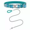 Frisco Outdoor Comfort Print Nylon Padded Collar, Large, Neck: 18 -26-in, Width: 1-in + Outdoor Ultra Reflective Rope Leash With Padded Handle, Bayou Teal, 6 - ft 2 Frisco Outdoor Comfort Print Nylon Padded Collar, Large, Neck: 18 -26-in, Width: 1-in + Outdoor Ultra Reflective Rope Leash With Padded Handle, Bayou Teal, 6 - ft -Pet Food Gear Shop 319068 MAIN. SY630 V1631140607
