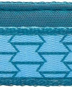 Frisco Outdoor Comfort Print Nylon Padded Collar, Medium - Neck: 14-20-in, Width: 3/4-in + Outdoor Ultra Reflective Rope Leash With Padded Handle, Bayou Teal, 6 - ft -Pet Food Gear Shop 319076 PT2. SY630 V1631142694