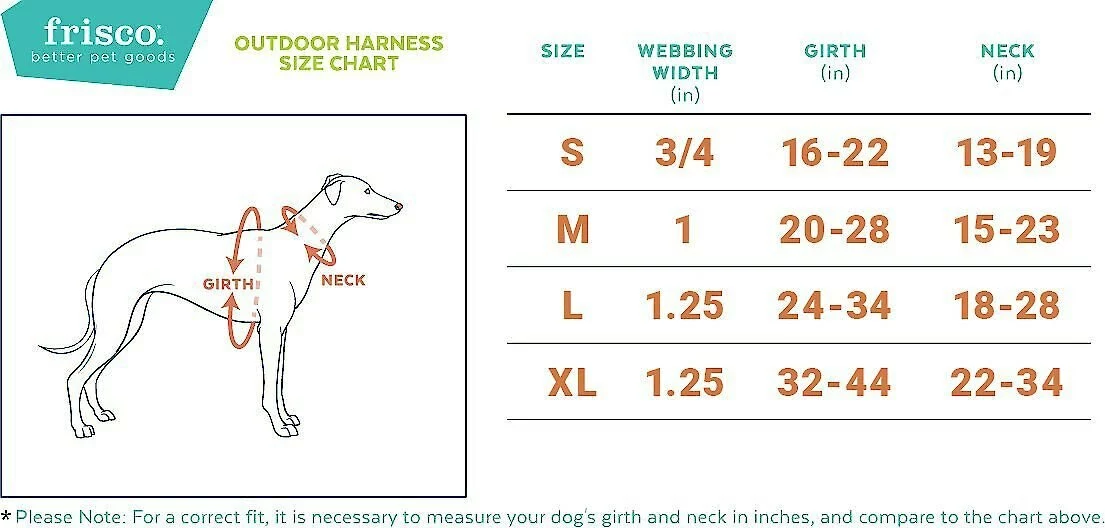 Frisco Outdoor Lightweight Ripstop Nylon Harness, Flamepoint Orange, Large, Neck: 18 to 28-in, Girth 24 to 34-in + Heathered Dog Leash, Flamepoint Orange, Large - Length: 6-ft, Width: 1-in 6 Frisco Outdoor Lightweight Ripstop Nylon Harness, Flamepoint Orange, Large, Neck: 18 to 28-in, Girth 24 to 34-in + Heathered Dog Leash, Flamepoint Orange, Large - Length: 6-ft, Width: 1-in - Image 4