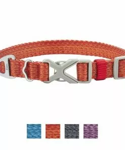 Frisco Outdoor Lightweight Ripstop Nylon Harness, Flamepoint Orange, Large, Neck: 18 to 28-in, Girth 24 to 34-in + Heathered Nylon Collar, Flamepoint Orange, Large, Neck: 18 -26-in, Width: 1-in -Pet Food Gear Shop 319154 PT5. SY630 V1631155888