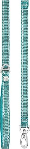 Frisco Outdoor Nylon Reflective Comfort Padded Collar, Bayou Teal, Extra Small, Neck: 8-12-in, Width: 5/8th-in + Dog Leash, Bayou Teal, Small - Length: 6-ft, Width: 5/8-in 9 Frisco Outdoor Nylon Reflective Comfort Padded Collar, Bayou Teal, Extra Small, Neck: 8-12-in, Width: 5/8th-in + Dog Leash, Bayou Teal, Small - Length: 6-ft, Width: 5/8-in - Image 7
