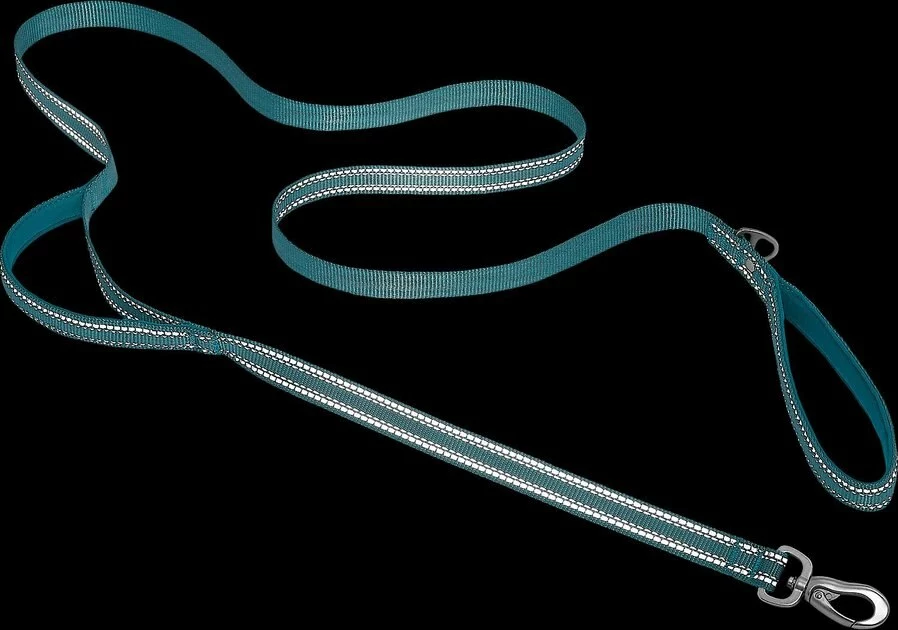 Frisco Outdoor Nylon Reflective Comfort Padded Collar, Bayou Teal, Extra Small, Neck: 8-12-in, Width: 5/8th-in + Dog Leash, Bayou Teal, Small - Length: 6-ft, Width: 5/8-in 10 Frisco Outdoor Nylon Reflective Comfort Padded Collar, Bayou Teal, Extra Small, Neck: 8-12-in, Width: 5/8th-in + Dog Leash, Bayou Teal, Small - Length: 6-ft, Width: 5/8-in - Image 8