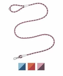 Frisco Outdoor Premium Ripstop Nylon Harness with Pocket, Boysenberry Purple, Extra Large, Neck: 22 to 34-in, Girth: 32 to 44-in + Waterproof Stinkproof PVC Rope Leash, Shadow Purple, 6 Ft. -Pet Food Gear Shop 319272 PT5. SY630 V1631205369