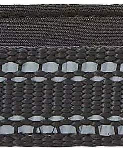 Frisco Outdoor Premium Ripstop Nylon Harness with Pocket, Midnight Black, XL - Girth: 32-44-in + Reflective Comfort Padded Dog Collar, Midnight Black, LG, Neck: 18 -26-in, Width: 1-in -Pet Food Gear Shop 319304 PT6. SY630 V1631158591