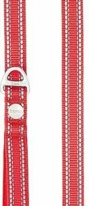 Frisco Outdoor Premium Ripstop Nylon Harness with Pocket, Sunset Orange, Medium, Neck: 15 to 23-in, Girth, 20 to 28-in + Reflective Comfort Padded Dog Leash, Sunset Orange, Medium - Length: 6-ft, Width: 3/4-in -Pet Food Gear Shop 319322 PT6. SY630 V1631144490