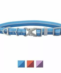 Frisco Outdoor Two Tone Waterproof Stinkproof PVC Harness, River Blue, Medium, Neck: 16 to 22-in, Girth: 19 to 29-in + Dog Collar, River Blue, Medium - Neck: 14½-20-in, Width: 3/4-in -Pet Food Gear Shop 319392 PT5. SY630 V1631153497