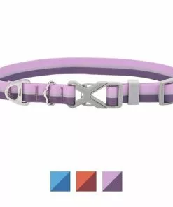 Frisco Outdoor Two Tone Waterproof Stinkproof PVC Harness, Shadow Purple, Small, Neck: 14 to 19-in, Girth: 16 to 23-in + Dog Collar, Boysenberry Purple, Small - Neck: 10½-14-in, Width: 5/8-in -Pet Food Gear Shop 319404 PT5. SY630 V1631142076