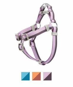 Frisco Outdoor Two Toned Waterproof Stink Proof PVC Leash, Boysenberry Purple, Small - Length: 6-ft, Width: 5/8-in + Dog Harness, Shadow Purple, Small, Neck: 14 to 19-in, Girth: 16 to 23-in -Pet Food Gear Shop 319438 PT4. SY630 V1631153793
