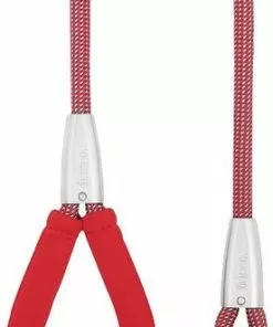 Frisco Outdoor Woven Jacquard Nylon Dog Collar, Flamepoint Orange, Large, Neck: 18 -26-in, Width: 1-in + Ultra Reflective Rope Leash With Padded Handle, Sunset Orange, 6 - ft -Pet Food Gear Shop 319462 PT6. SY630 V1631160071