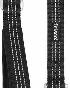 Frisco Traffic Leash with Padded Handles & Poop Bag Dispenser, Black, Length: 4-ft, Width: 1-in + Refill Dog Poop Bags, Scented, 120 count -Pet Food Gear Shop 319510 PT2. SY630 V1630620372