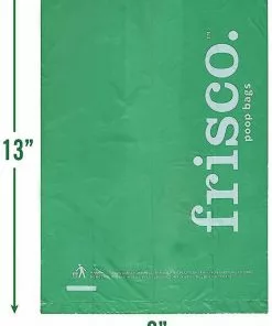 Frisco Traffic Leash with Padded Handles & Poop Bag Dispenser, Black, Length: 6ft, Width: 1-in + Refill Dog Poop Bags, Scented, 120 count -Pet Food Gear Shop 319512 PT6. SY630 V1630618605