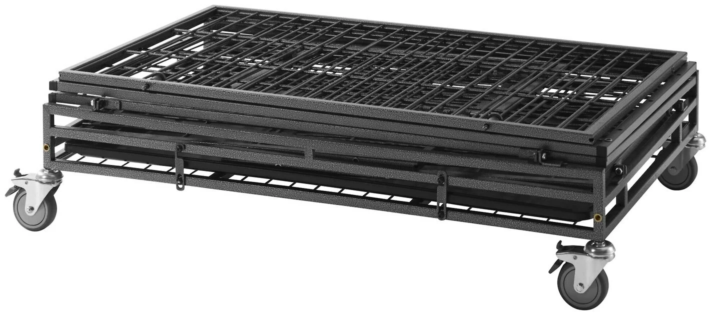 Frisco Ultimate Lightweight Heavy Duty Foldable & Stackable Steel Metal Single Door Dog Crate 6 Frisco Ultimate Lightweight Heavy Duty Foldable & Stackable Steel Metal Single Door Dog Crate - Image 4