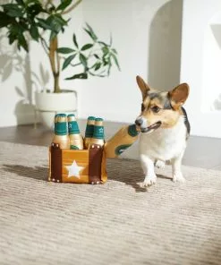 Frisco Beer Plush Squeaky Dog Toy, 7 count -Pet Food Gear Shop 327049 PT3. SY630 V1648667333