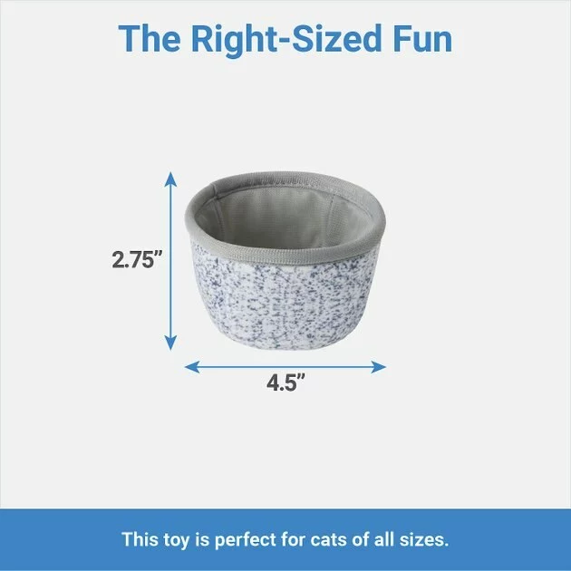 Frisco Guacamole Bowl Cat Toy with Catnip, Medium, 4 count 5 Frisco Guacamole Bowl Cat Toy with Catnip, Medium, 4 count - Image 3