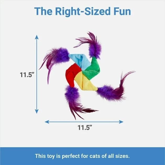 Frisco Pride Pin Wheel Cat Toy 4 Frisco Pride Pin Wheel Cat Toy - Image 2