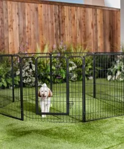 Frisco Ultimate Outdoor Lightweight Heavy Duty Steel Metal Playpen