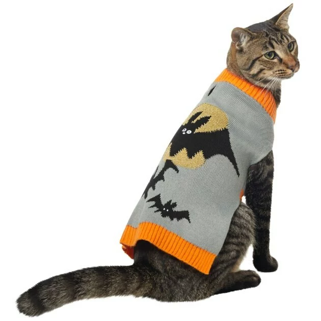Frisco Spooky Bat Dog & Cat Sweater 5 Frisco Spooky Bat Dog & Cat Sweater - Image 3