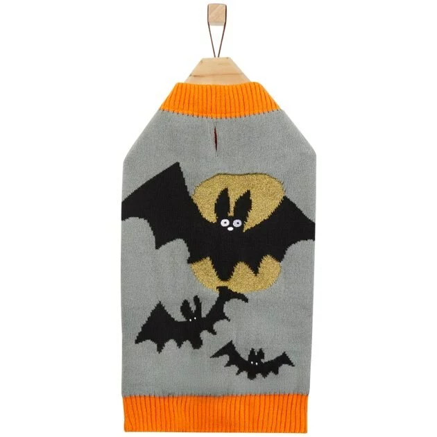 Frisco Spooky Bat Dog & Cat Sweater 6 Frisco Spooky Bat Dog & Cat Sweater - Image 4