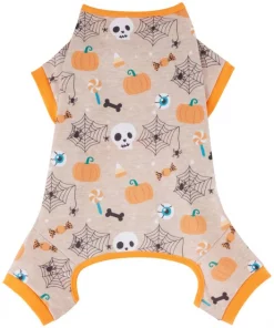 Frisco Spooky Printed Dog & Cat Jersey PJs -Pet Food Gear Shop 335170 PT4. SY630 V1658342323