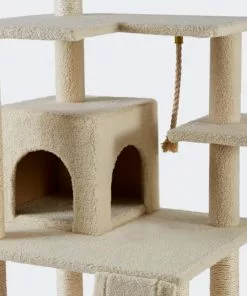 Frisco 62-in Faux Fur Cat Tree & Condo -Pet Food Gear Shop 92259 PT2. SY630 V1584451707