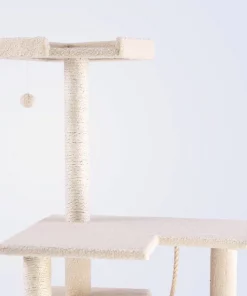 Frisco 62-in Faux Fur Cat Tree & Condo -Pet Food Gear Shop 92259 PT3. SY630 V1584452246