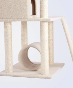 Frisco 62-in Faux Fur Cat Tree & Condo -Pet Food Gear Shop 92259 PT4. SY630 V1584452542